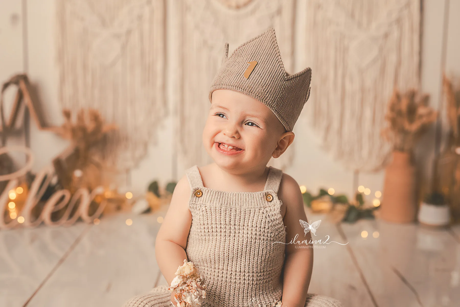 Galería 25 Ideas para una sesión Smash Cake de primer cumpleaños