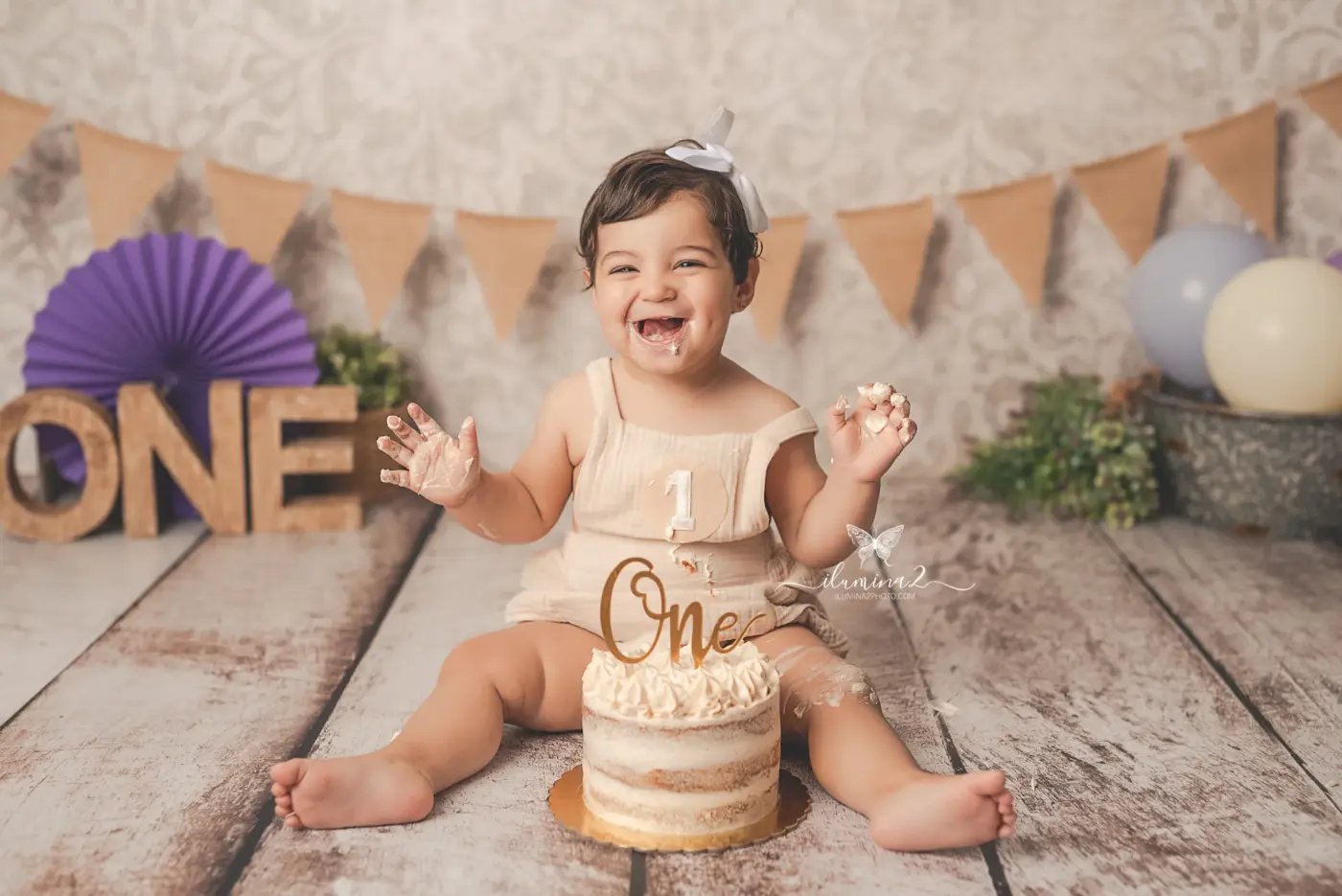 Ropa cómoda para sesiones Smash Cake